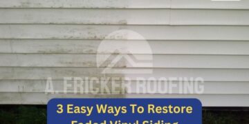 3 Easy Ways To Restore Faded Vinyl Siding